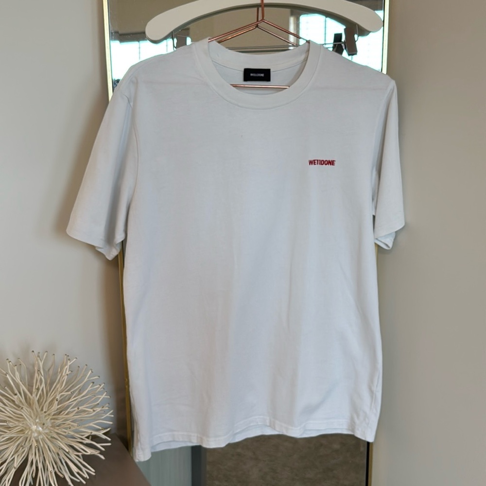 WE11DONE Oversized Jersey T-SHIRT Size Medium